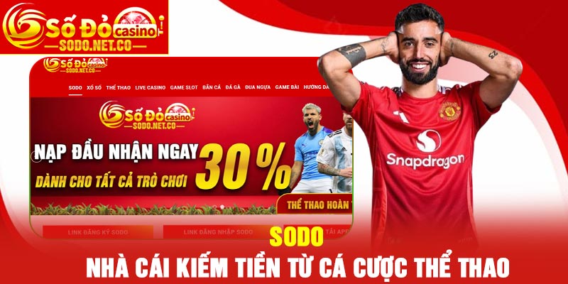 Sodo - nhà cái kiếm tiền từ cá cược thể thao