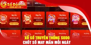 Xổ số truyền thống Sodo - Chốt số may mắn mỗi ngày